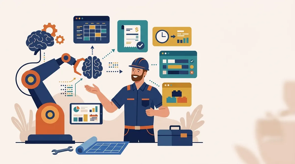 AI Admin Time Savings for Contractors: The Real 2026 Numbers