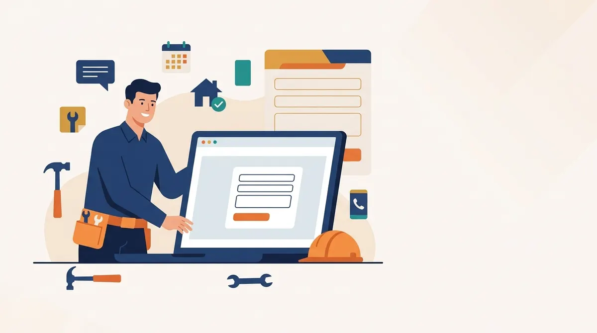 Contractor Website Contact Form: Put It in the Hero Section