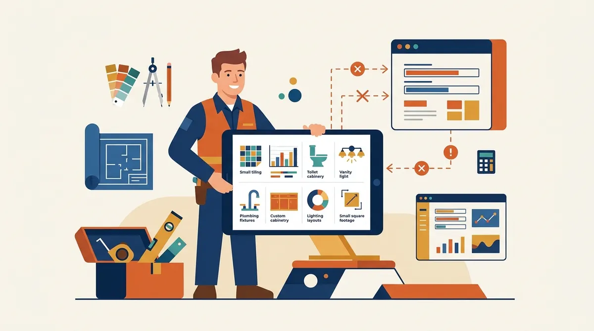 Why bathroom estimating breaks generic construction software