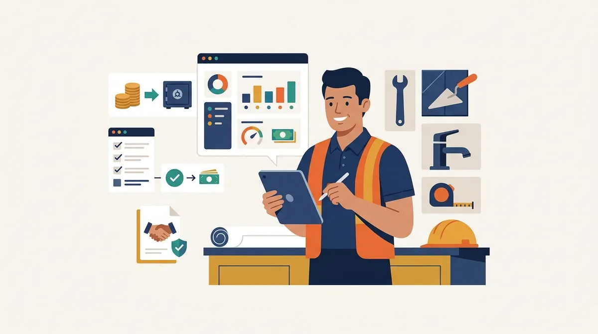 Bathroom Remodeling Invoicing Software: Deposits, Draws, and Lien Waivers