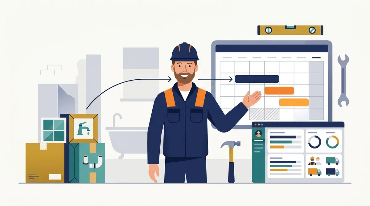 Material lead times usually set the start date