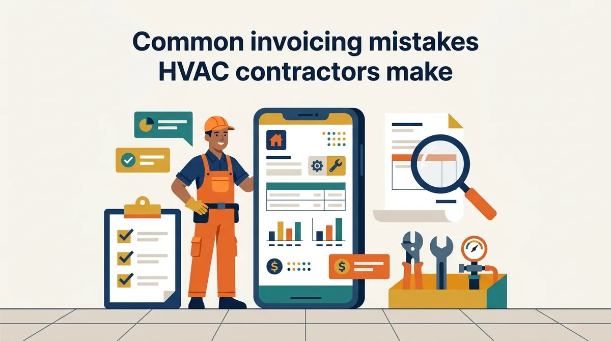 Common invoicing mistakes HVAC contractors make