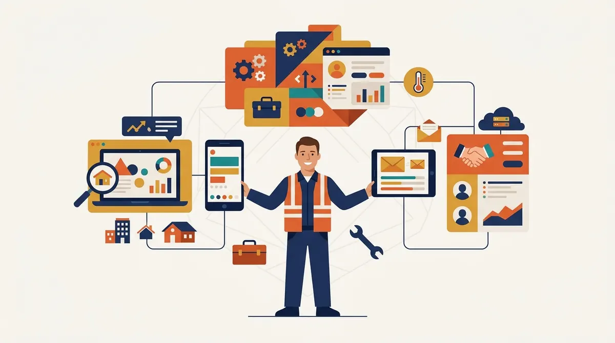 The HVAC marketing stack at a glance