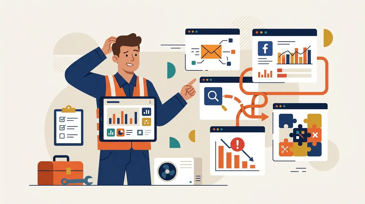 Common mistakes HVAC companies make with marketing tools
