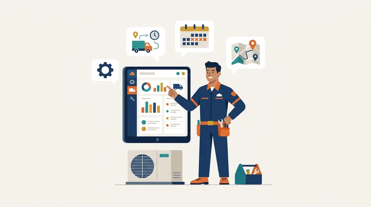 Peak-season dispatch: the real test of any HVAC scheduler