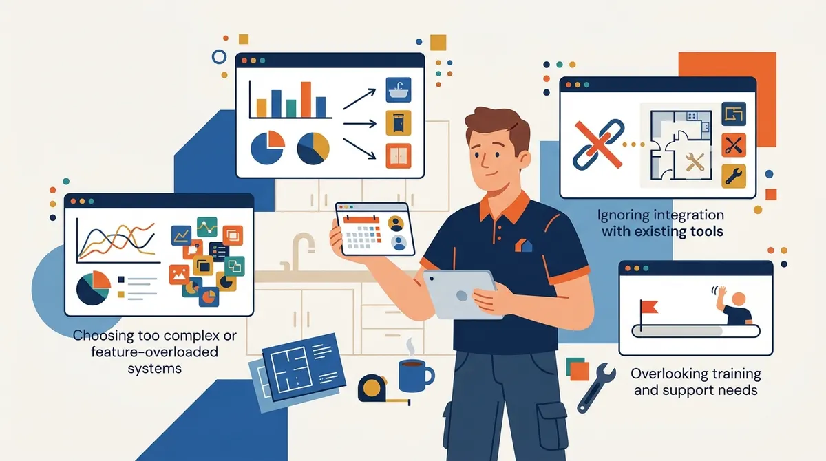 Common mistakes kitchen remodelers make when buying a CRM