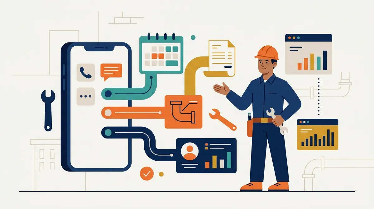 Beyond the phone: the automations plumbers actually use