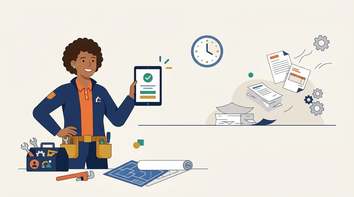 Collecting payment on site instead of chasing it