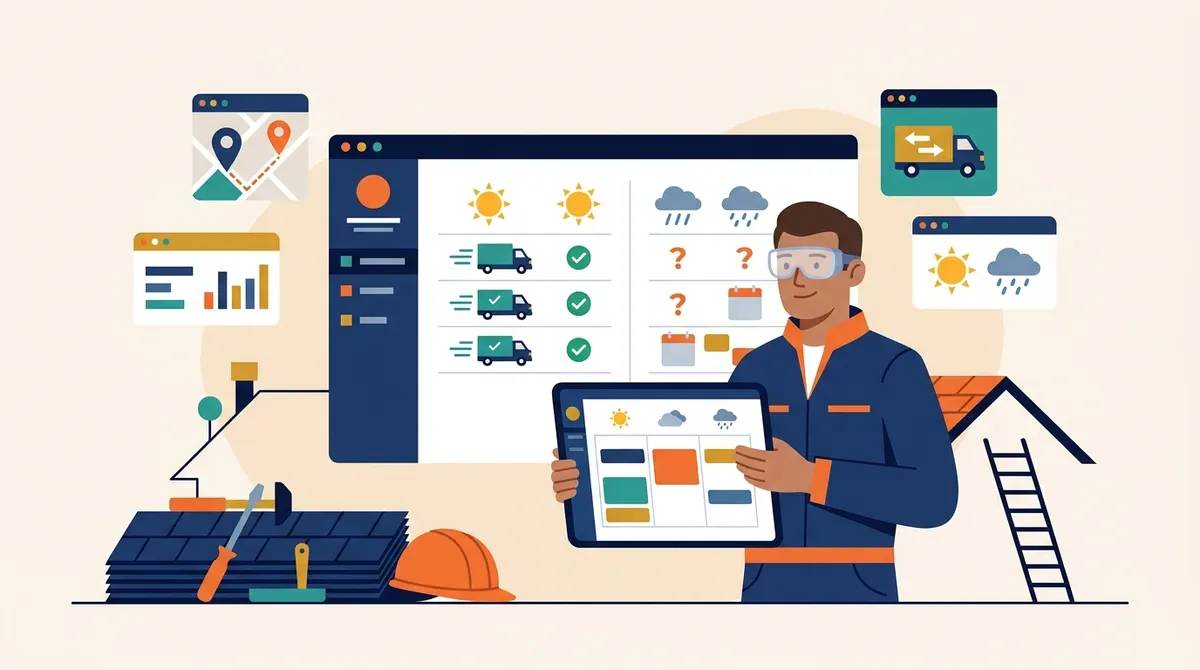 Scheduling around weather: what actually works