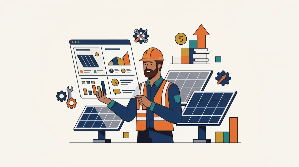 Where AI pays off in a solar business