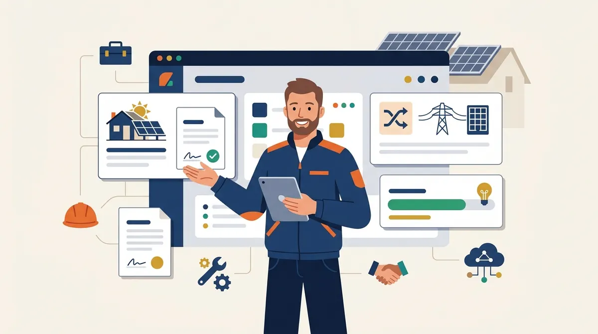 Permitting, interconnection, and PTO tracking