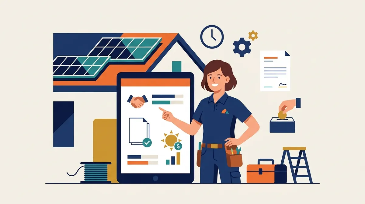 Must-have invoicing features for solar contractors