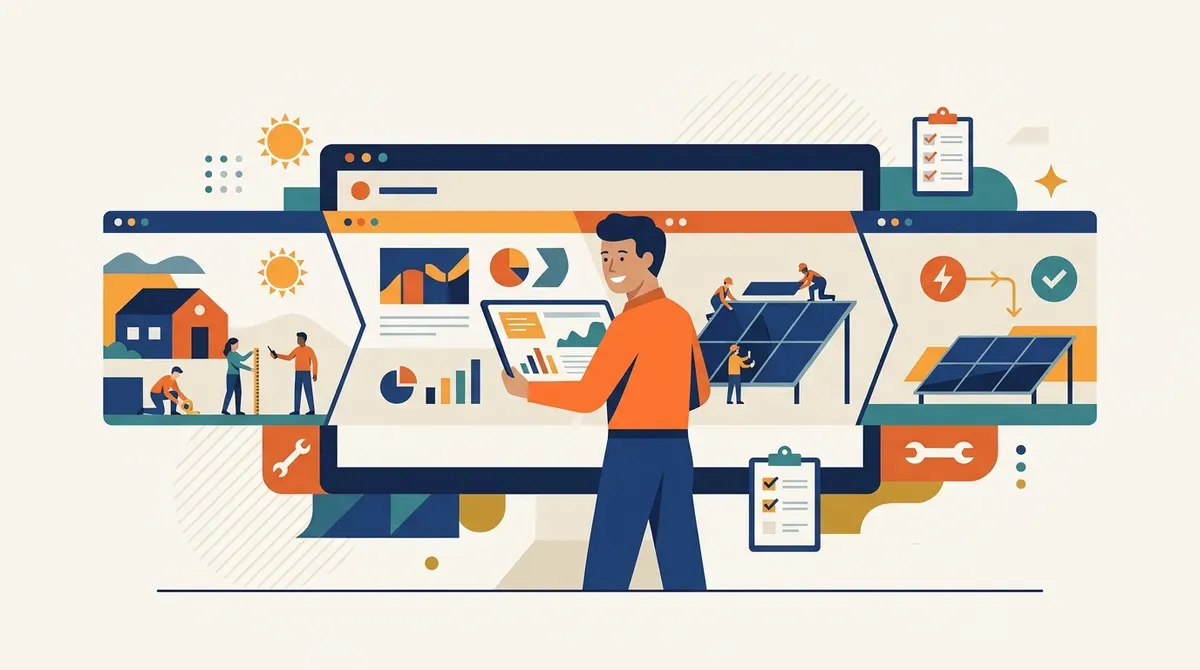 Solar Project Scheduling Software: Tracking Jobs From Site Survey to PTO