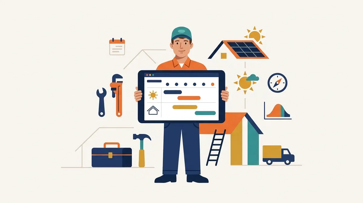 Why solar scheduling is different from other trades