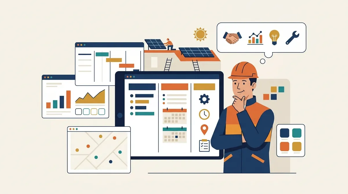 How to evaluate solar project scheduling software
