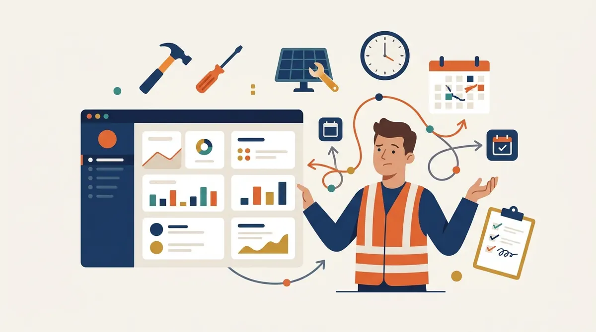Common mistakes solar contractors make with scheduling