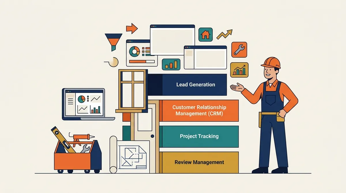 The window company marketing stack at a glance
