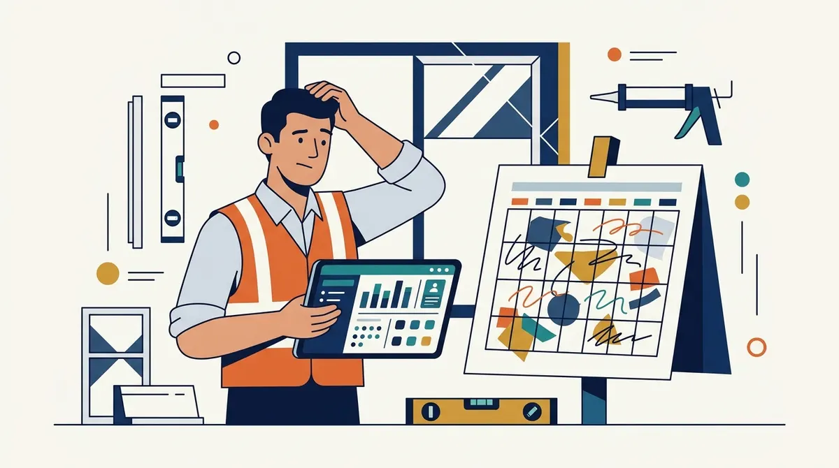 Why window installation scheduling breaks generic calendars