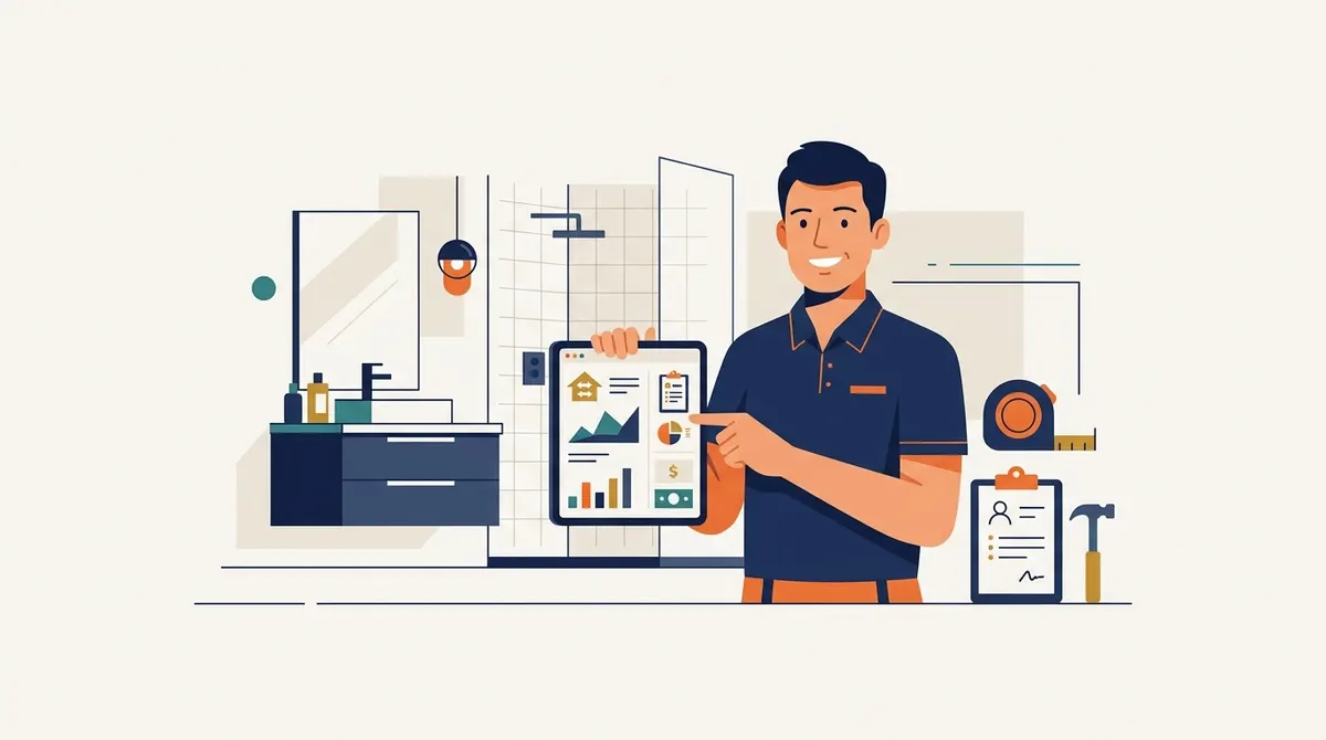 In-home sales software: where high-ticket bathroom jobs are won
