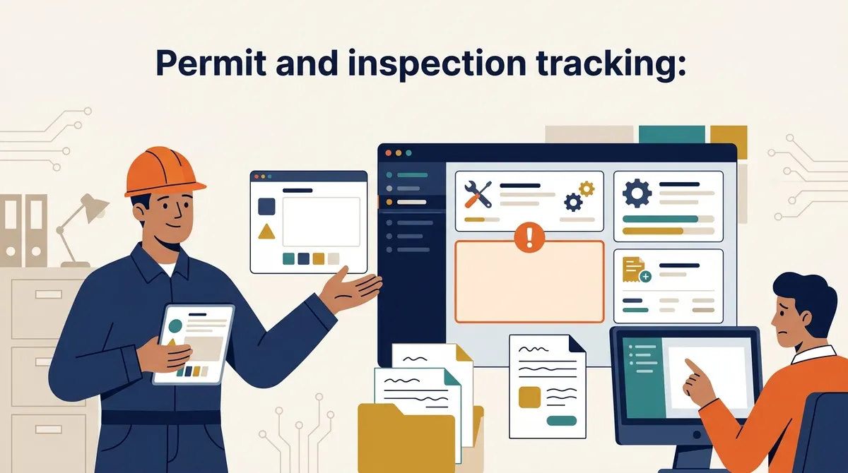 Permit and inspection tracking: the gap almost every platform leaves open
