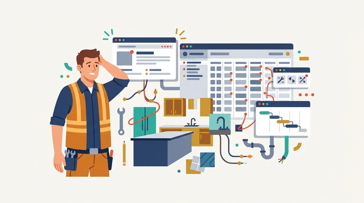 Why kitchen remodels break generic contractor software