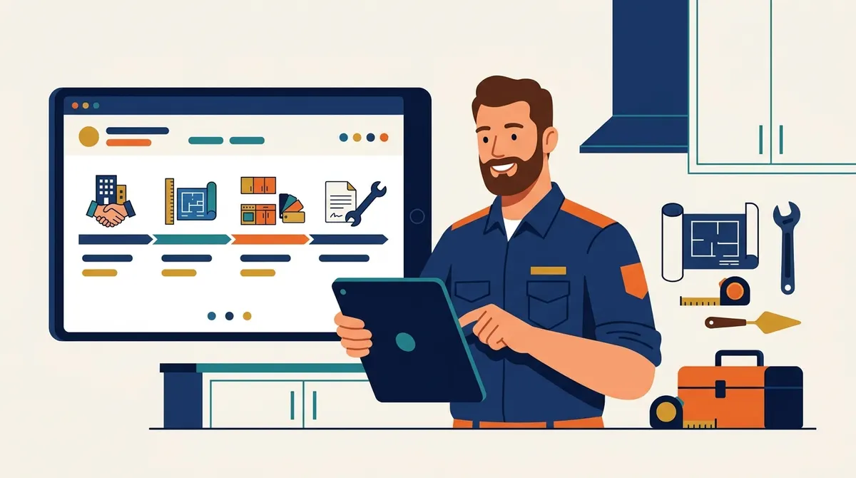 CRM: built for a 3-week sales cycle, not a same-day booking