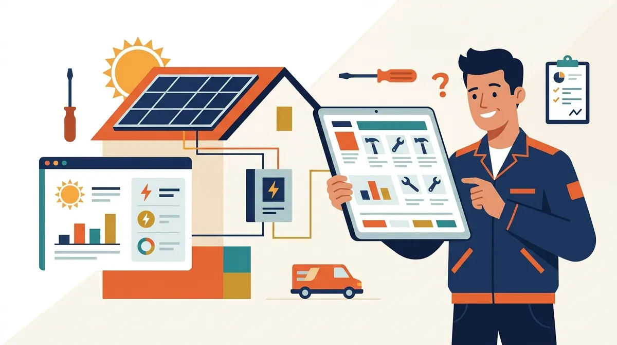 Why solar breaks normal contractor software