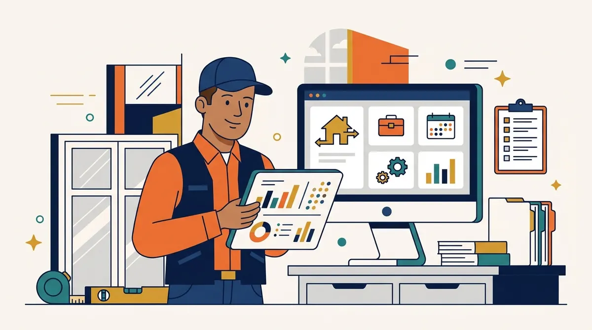 How to evaluate window and door contractor software