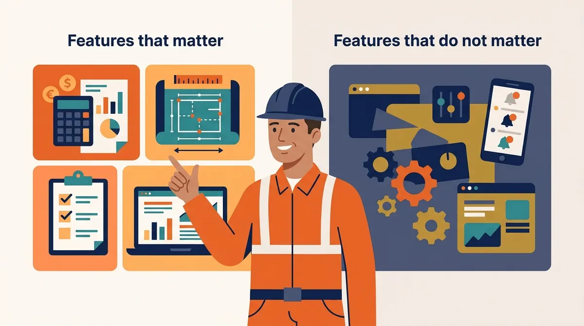 Features that matter (and the ones that do not)