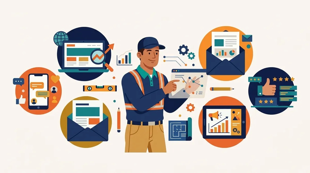 The five categories of contractor marketing tools